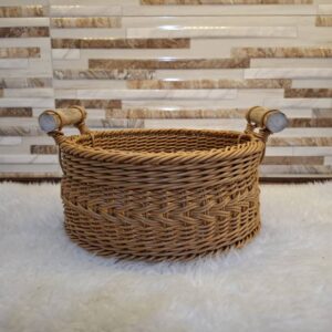 سبد میوه دسته چوبی